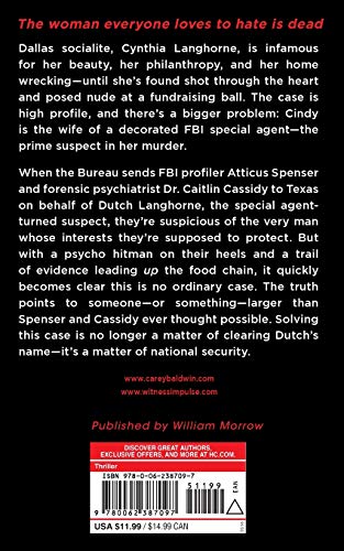 Notorious (Cassidy & Spenser Thrillers, 3)