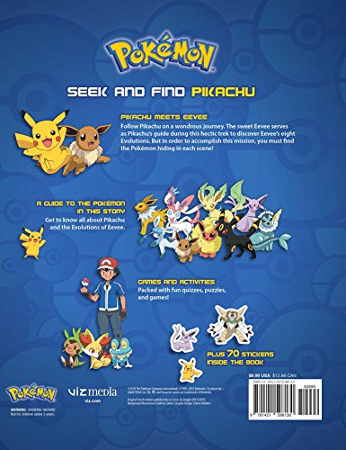Pokémon Seek and Find: Pikachu: Pikachu