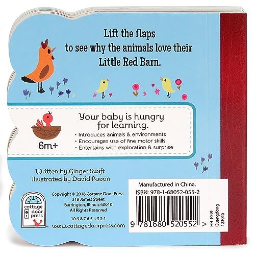 Little Red Barn - A First Lift-a-Flap Farm Board Book for Babies and Toddlers (Babies Love)