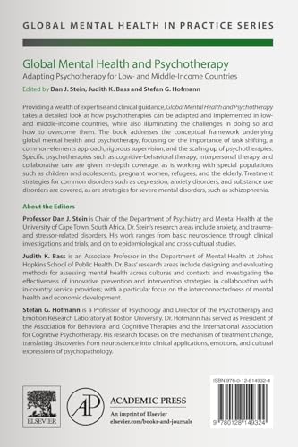 Global Mental Health and Psychotherapy: Adapting Psychotherapy for Low- and Middle-Income Countries (Global Mental Health in Practice)