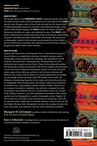 Analysis and Interpretation of Ethnographic Data: A Mixed Methods Approach (Volume 5) (Ethnographer's Toolkit, Second Edition, 5)