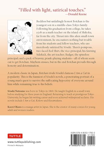 Soseki Natsume's Botchan: The Manga Edition: One of Japan's Most Popular Novels of All Time - Now Available in Manga Form! (Tuttle Japanese Classics in Manga)