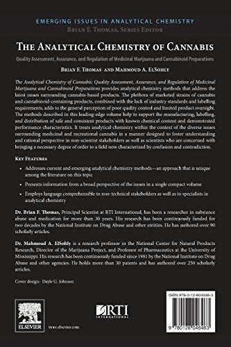 The Analytical Chemistry of Cannabis: Quality Assessment, Assurance, and Regulation of Medicinal Marijuana and Cannabinoid Preparations (Emerging Issues in Analytical Chemistry)