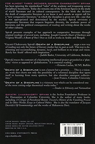 Death of a Discipline (The Wellek Library Lectures)