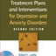 Treatment Plans and Interventions for Depression and Anxiety Disorders (Treatment Plans and Interventions for Evidence-Based Psychotherapy Series)