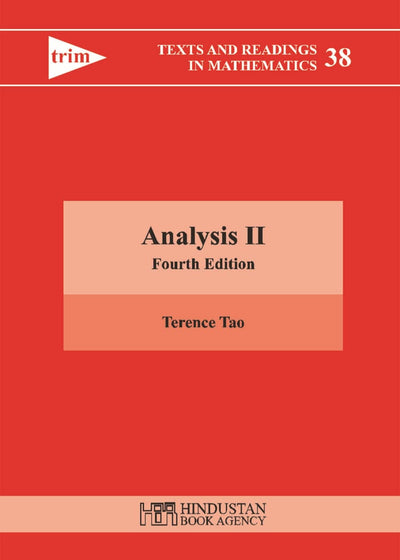 Analysis (2) (Hindustan Book Agency)
