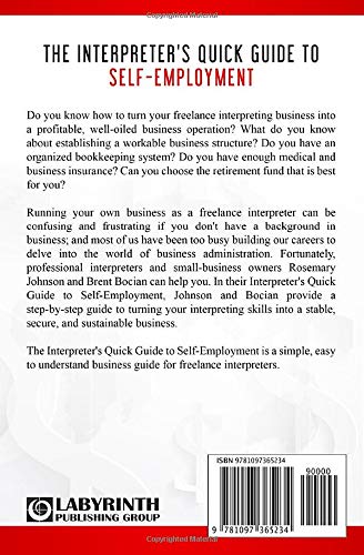 The Interpreters Quick Guide to Self-Employment (2nd Edition)