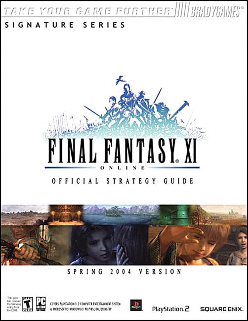 Final Fantasy XI Official Strategy Guide for PS2 & PC (Sprin