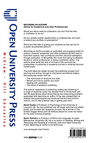 Becoming an author
