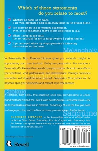 Personality Plus by Florence Littauer