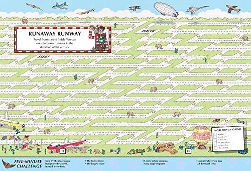 Where's Waldo? The Boredom Buster Book: 5-Minute Challenges: (Hidden Object Activity Book with Search & Find Puzzles, Mazes, Connect-the-Dots, ... Word Searches & Spot-the-Difference Games)