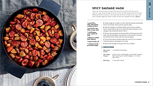 Dinner Then Dessert: Satisfying Meals Using Only 3, 5, or 7 Ingredients