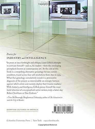 Industry and Intelligence: Contemporary Art Since 1820 (Bampton Lectures in America)