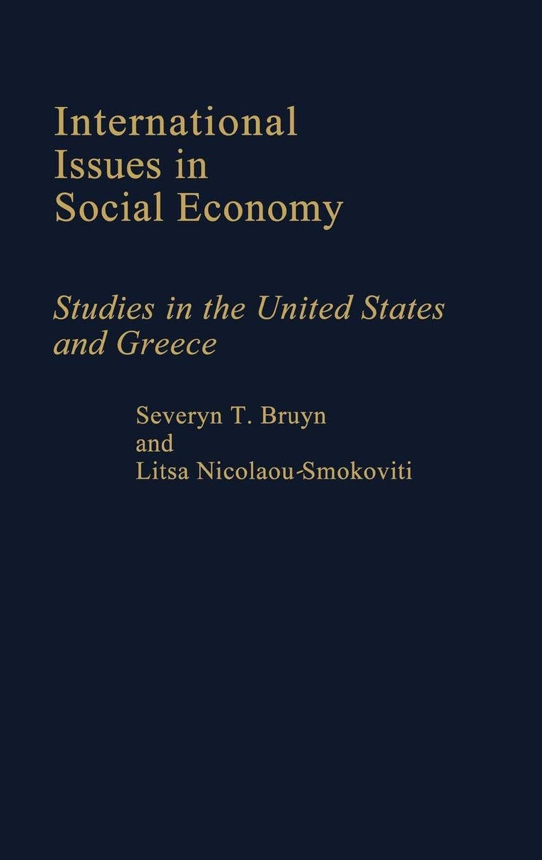 International Issues in Social Economy: Studies in the United States and Greece