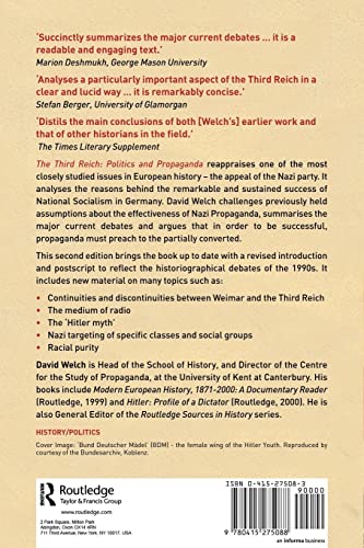 The Third Reich: Politics and Propaganda