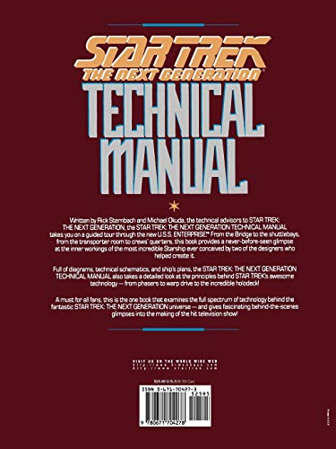 Star Trek The Next Generation: Technical Manual by Sternbach