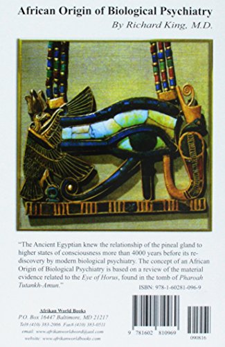African Origin of Biological Psychiatry