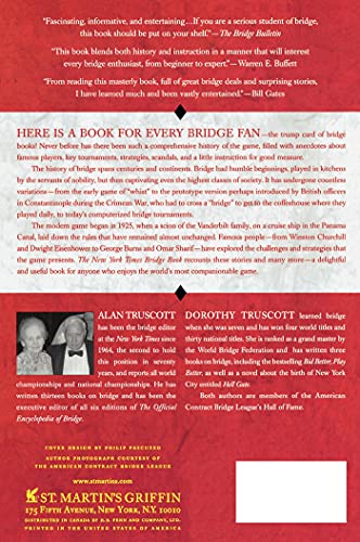 The New York Times Bridge Book: An Anecdotal History of the Development, Personalities, and Strategies of the World's Most Popular Card Game