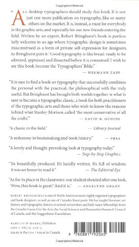 The Elements of Typographic Style by Robert Bringhurst