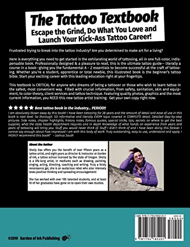 The Tattoo Textbook: Escape the Grind, Do What You Love, and Launch Your Kick-Ass Tattoo Career