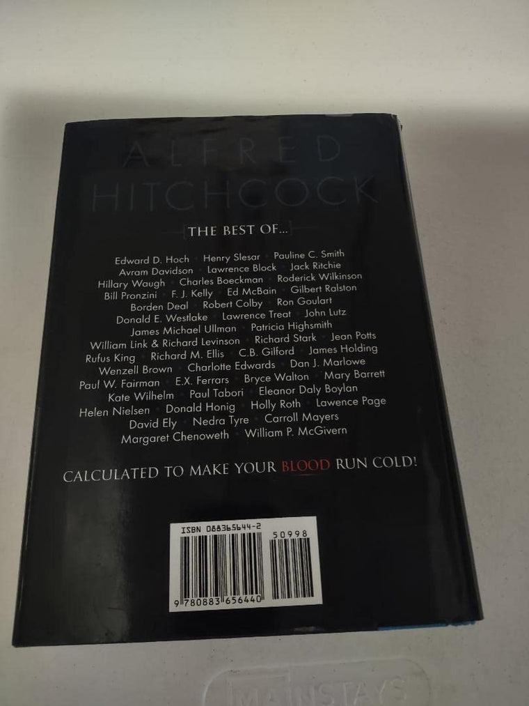 The Best of Mystery: 63 Short Stories Chosen by the Maker of Suspense — back cover