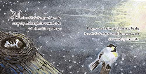 The Chickadees and The Moon Above
