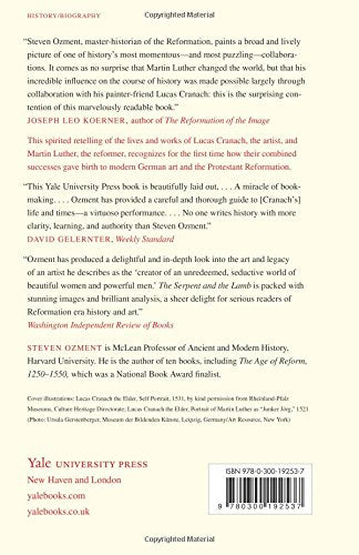 The Serpent and the Lamb: Cranach, Luther, and the Making of the Reformation