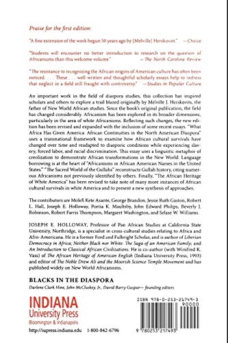 Africanisms in American Culture, Second Edition (Blacks in the Diaspora)