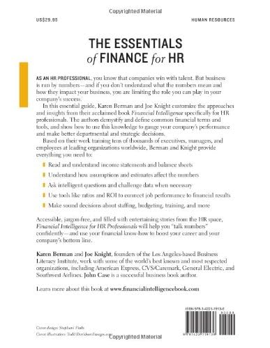 Financial Intelligence for HR Professionals: What You Really Need to Know About the Numbers