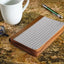 NIV, Thinline Bible, Compact, Leathersoft, Brown/White, Zippered, Red Letter, Comfort Print