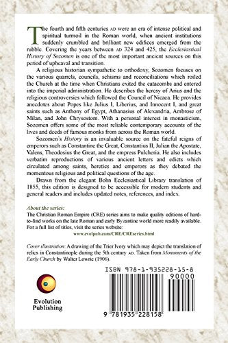 The Ecclesiastical History of Sozomen: From Ad 324 to Ad 425 (Christian Roman Empire)