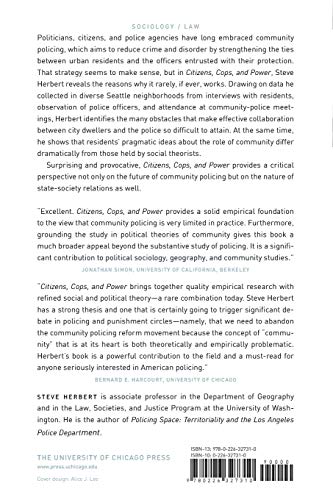 Citizens, Cops, and Power: Recognizing the Limits of Community