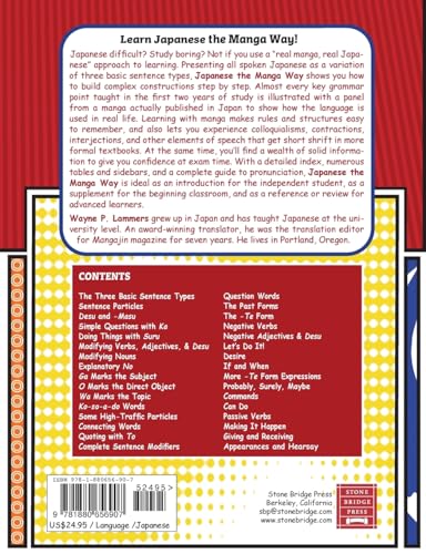 Japanese the Manga Way: An Illustrated Guide to Grammar and Structure