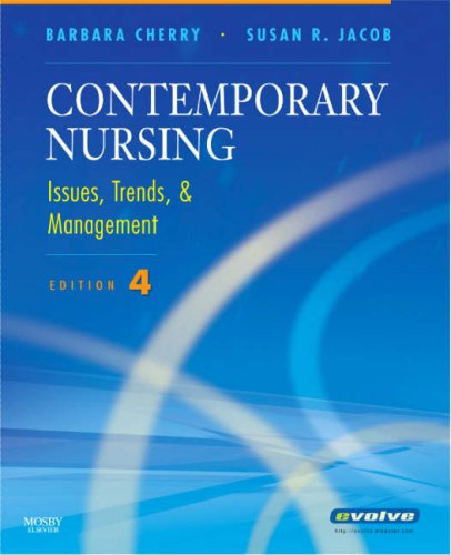 Contemporary Nursing: Issues, Trends & Management