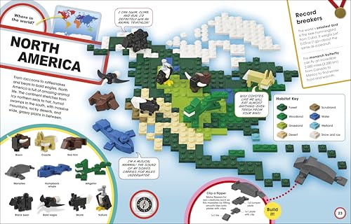 LEGO Animal Atlas: Discover the Animals of the World