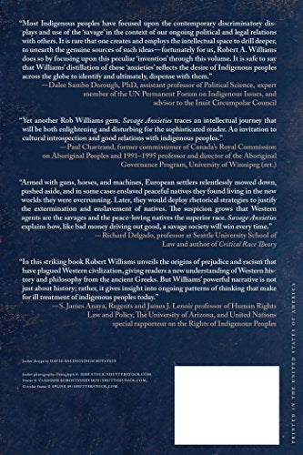 Savage Anxieties: The Invention of Western Civilization
