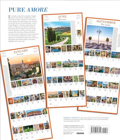 365 Days in Italy Picture-A-Day Wall Calendar 2024: For People Who Love Italy and All Things Italian
