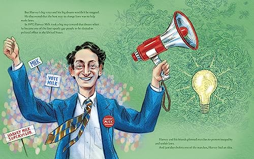 Pride: The Story of Harvey Milk and the Rainbow Flag by Sand