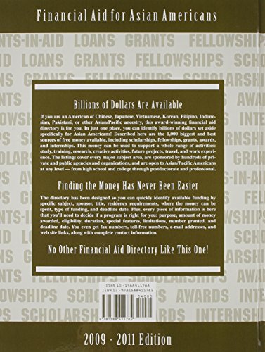 Financial Aid for Asian Americans, 2009-2011