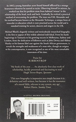 F.M.: The Life Of Frederick Matthias Alexander