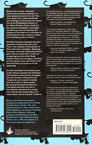 We Want Freedom: A Life in the Black Panther Party, New Edition