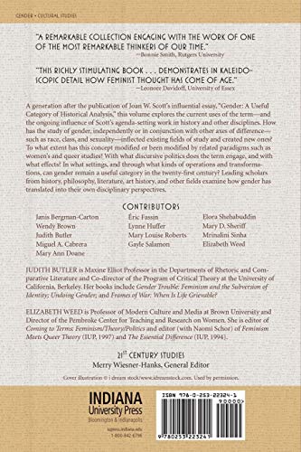 The Question of Gender: Joan W. Scott's Critical Feminism (21st Century Studies)