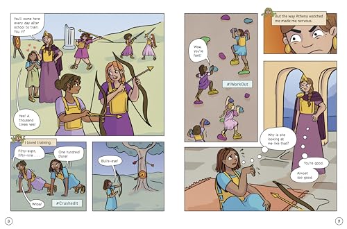 The Curse of Medusa: A Modern Graphic Greek Myth (Mythology Graphics)