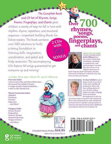The Complete Book of Rhymes, Songs, Poems, Fingerplays, and Chants (Complete Book Series)