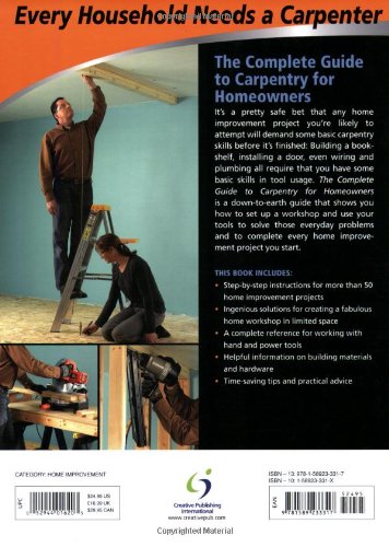 Complete Guide to Carpentry for Homeowners: Basic Carpentry Skills & Everyday Home Repairs (Black & Decker Complete Guide)