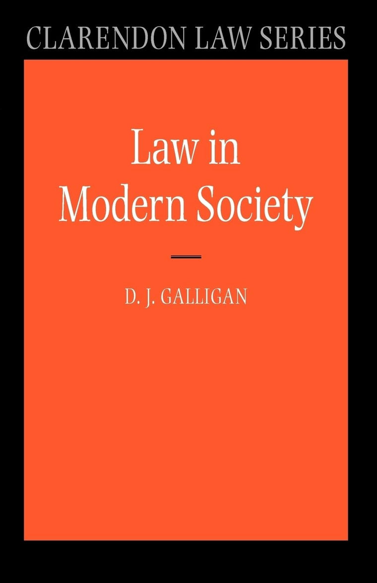 Law in Modern Society (Clarendon Law Series)