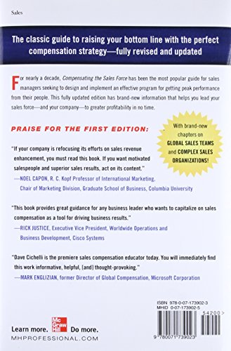 Compensating the Sales Force: A Practical Guide to Designing Winning Sales Reward Programs, Second Edition