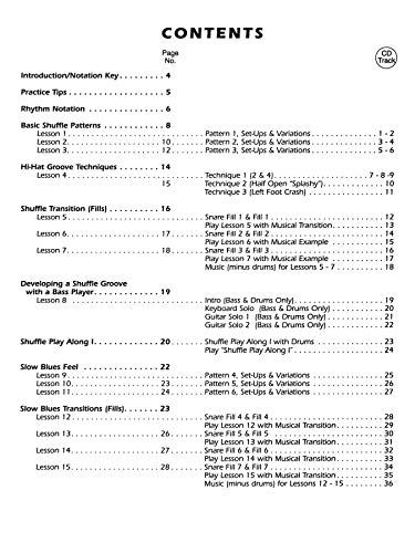 Ultimate Beginner Blues Drums: Steps One & Two, Book & Online Audio (The Ultimate Beginner Series)