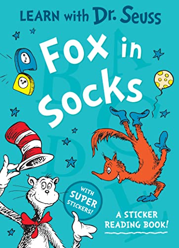 Fox in Socks: A Sticker Reading Book! (Learn With Dr. Seuss)
