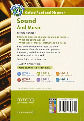 Oxford Read and Discover: Level 3: Sound and Music
